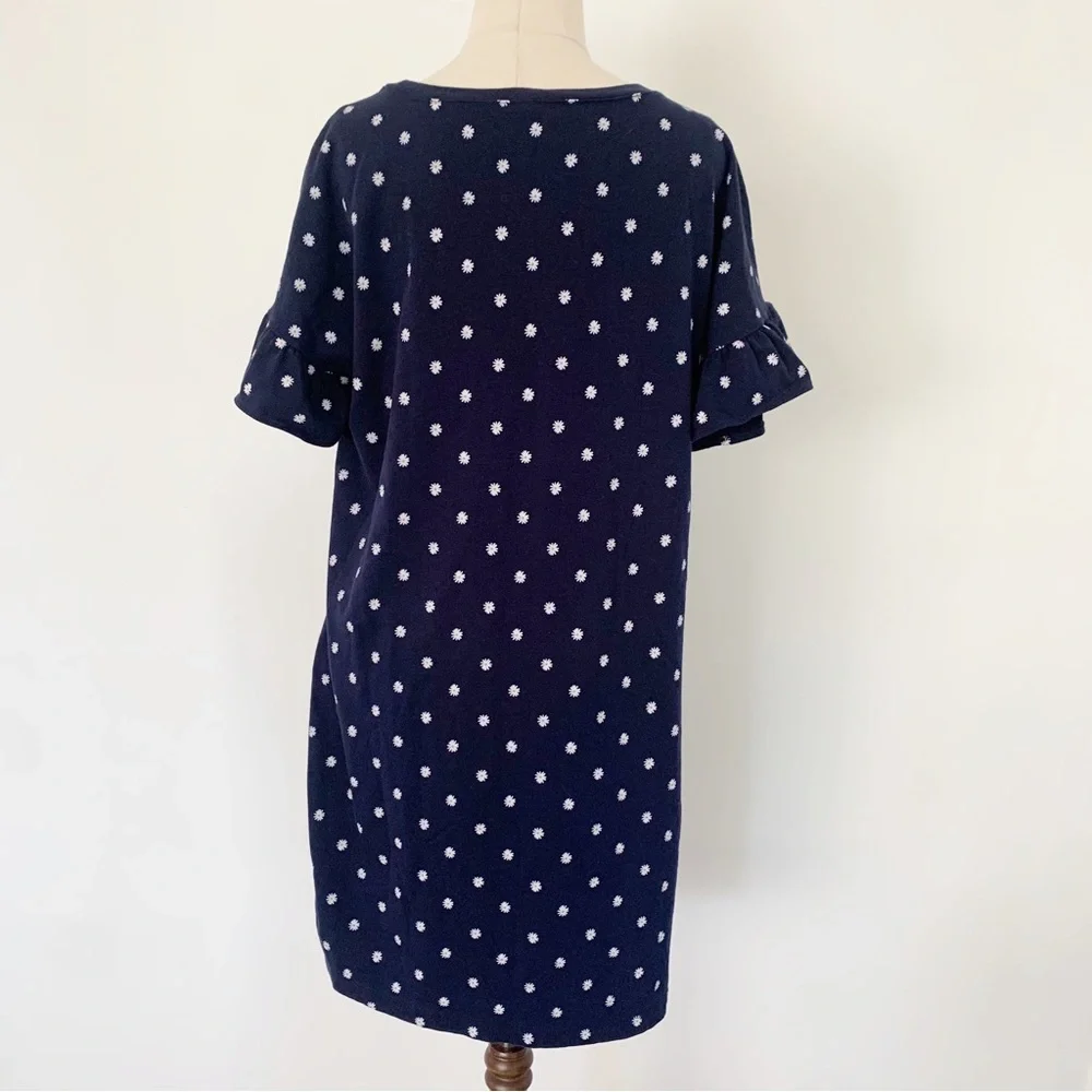 Old Navy Navy Floral Dress Size M - Picture 3 of 3
